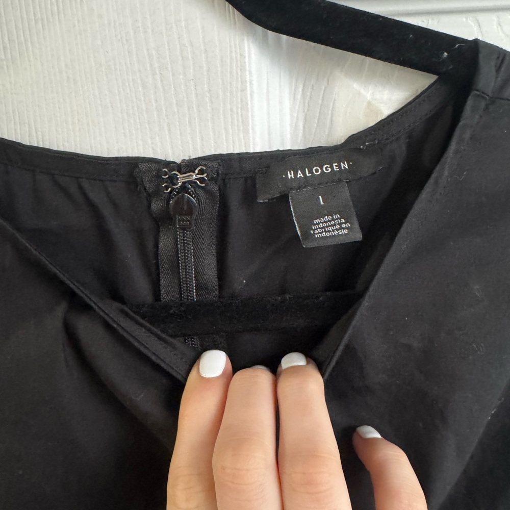 HALOGEN POPLIN TOP - Picture 3 of 7